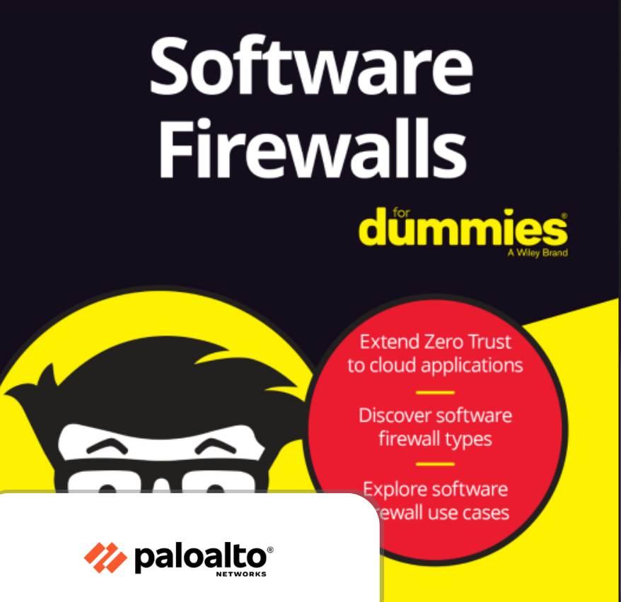 Software firewalls extend Zero Trust to cloud applications.