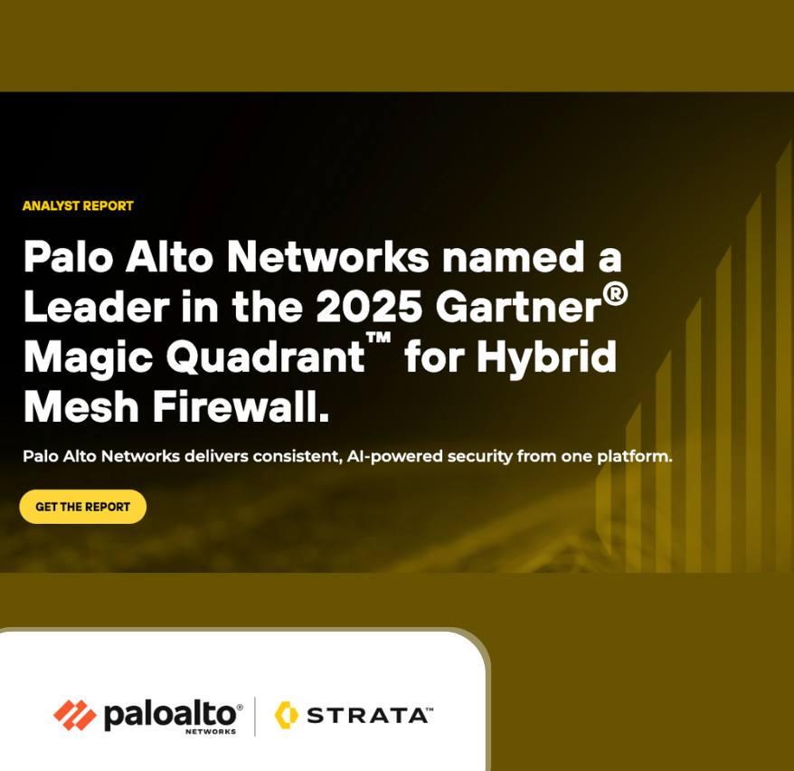 Palo Alto Networks named a Leader in the 2025 Gartner® Magic Quadrant™ for Hybrid Mesh Firewall.